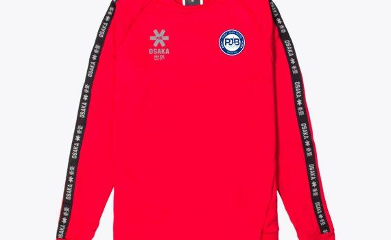 MEN TRAINING SWEATER RED COACH