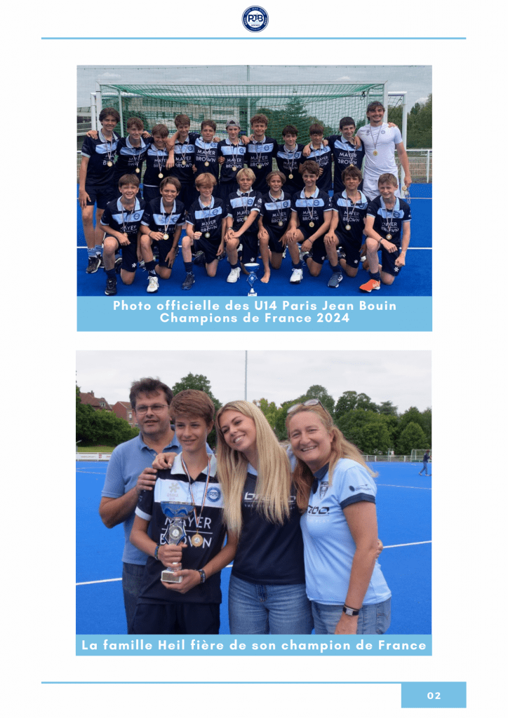 PJB HOCKEY // Résultats de fin de saison de la Section