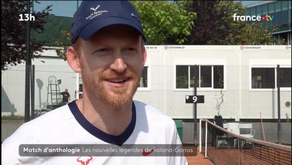 PJB Tennis // Passage Média France TV