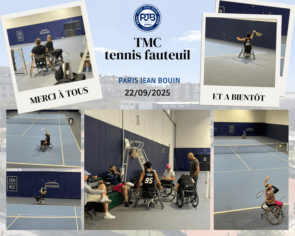 PJB TENNIS // TMC Tennis Fauteuil du 22/09/2025